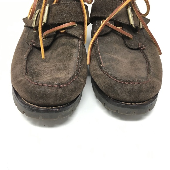 Polo Ralph Lauren Rumford Ankle Boot Size 11 Brown main image 4